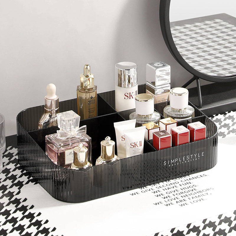 Cosmetics Storage Box Desktop Dressing Table Acrylic Drawer Type Lipstick Skincare Product Shelf