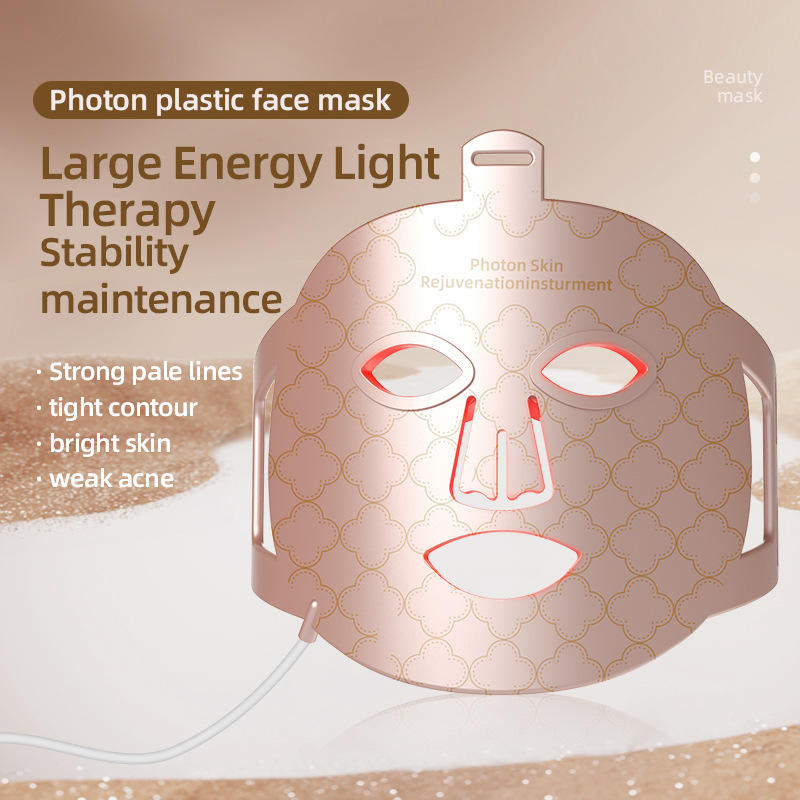 8 Color Skin Care LED Mask with quintuplet-photoenergy